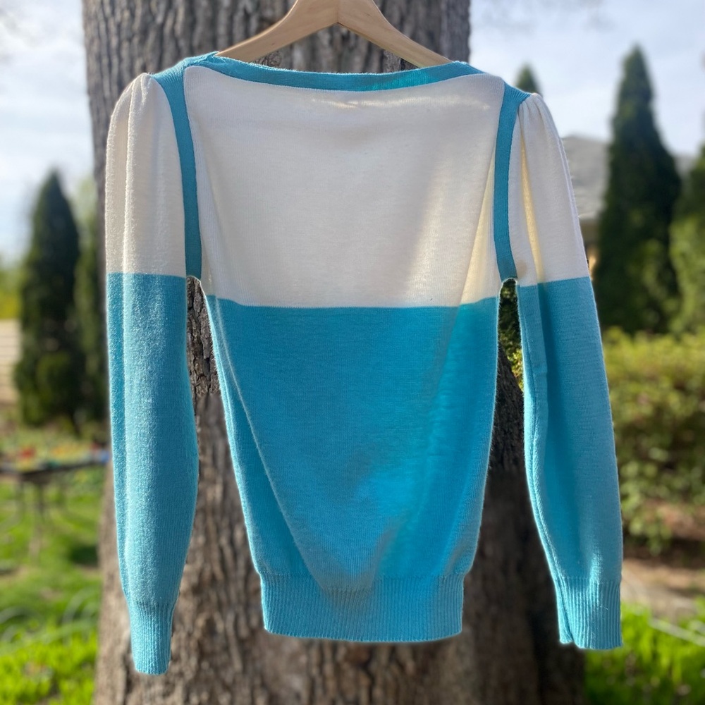 VP Collectibles | Vintage 1950's color block sweater